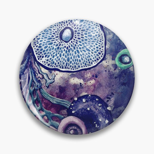 Item preview, Purple Mushroom World I Purple Fungi designed and sold by DanjaArt.