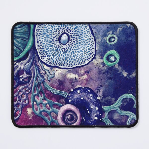 Item preview, Purple Mushroom World I Purple Fungi designed and sold by DanjaArt.