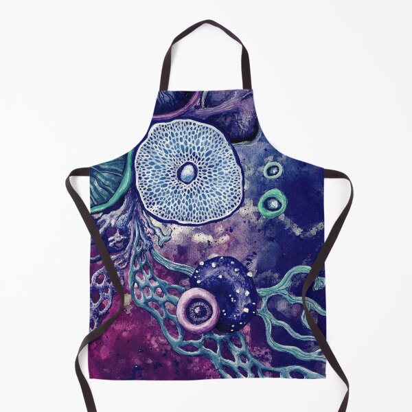 Item preview, Purple Mushroom World I Purple Fungi designed and sold by DanjaArt.