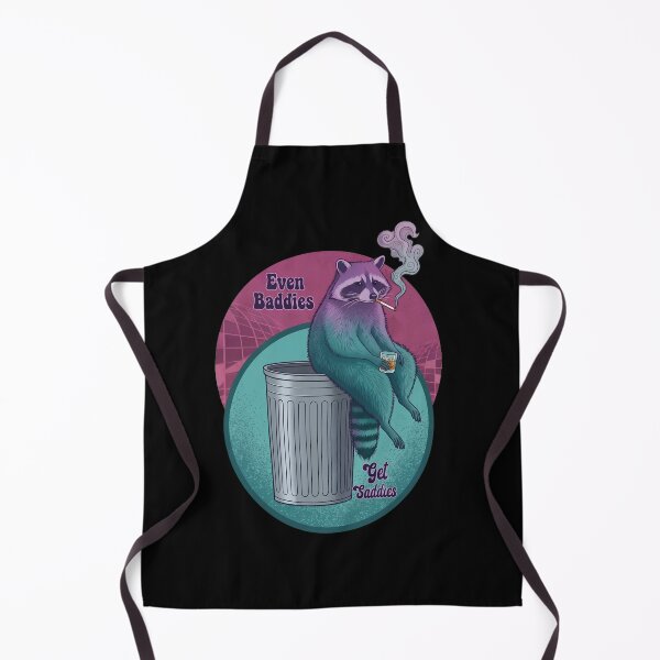 Item preview, Even Baddies Get Saddies Raccoon designed and sold by PDKDesigns.