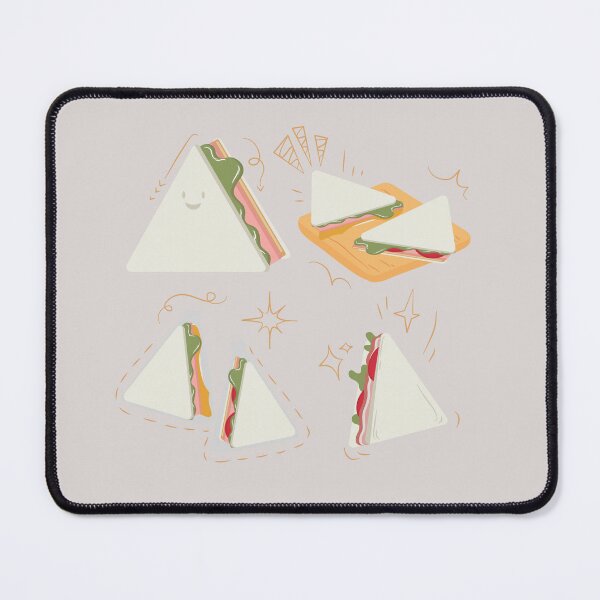 Item preview, Kawaii Cozy Triangle Sandwich designed and sold by BGMeYou.