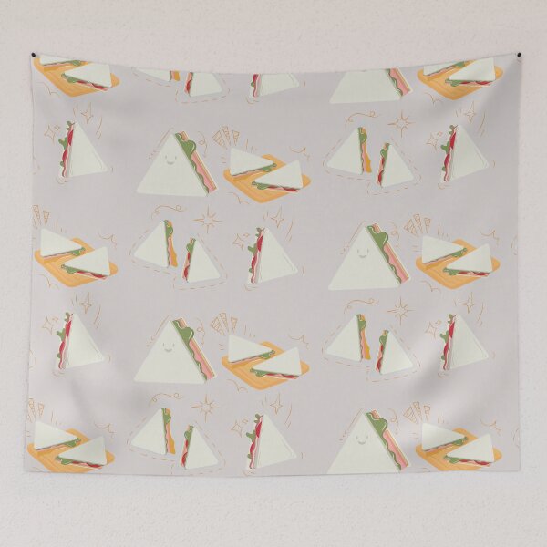 Item preview, Kawaii Cozy Triangle Sandwich designed and sold by BGMeYou.