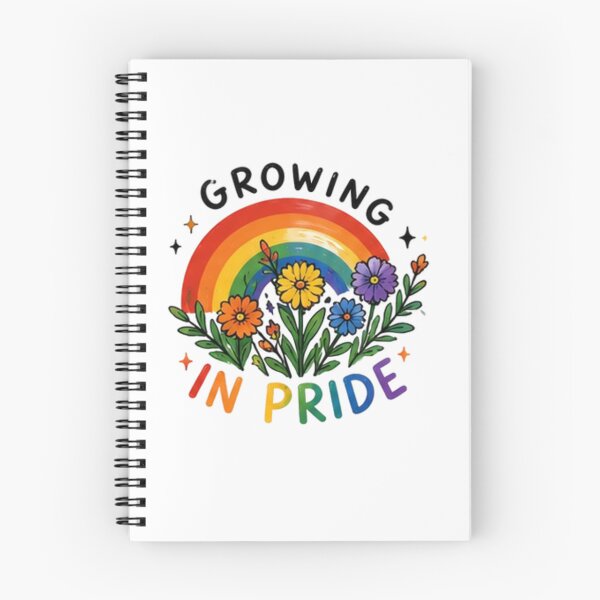 Item preview, Growing in Pride Rainbow Flower designed and sold by Pixanova.