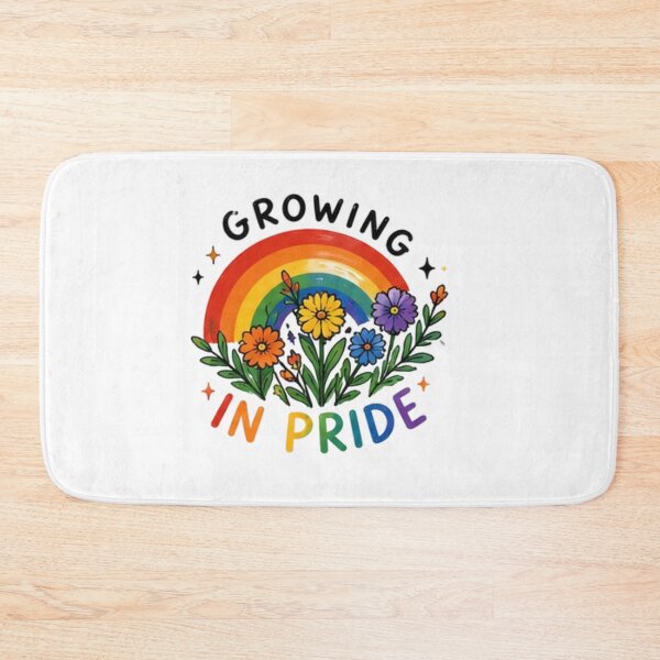 Item preview, Growing in Pride Rainbow Flower designed and sold by Pixanova.