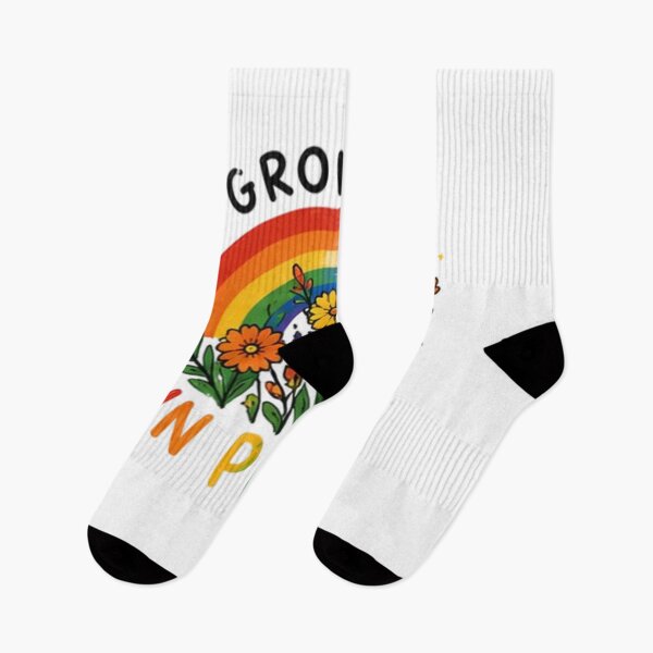 Item preview, Growing in Pride Rainbow Flower designed and sold by Pixanova.