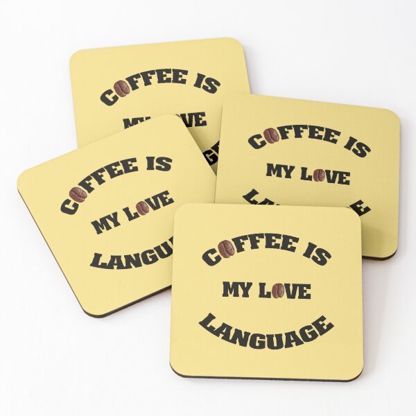 Item preview,   coffee is my love language designed and sold by BUTTER7FLY.