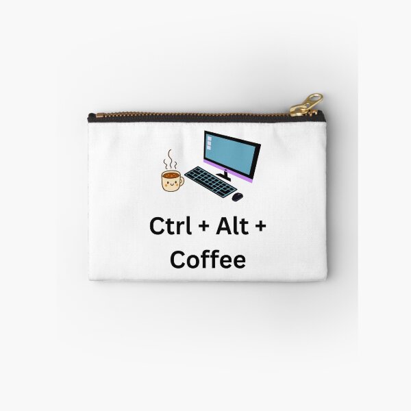 Item preview, Ctrl + Alt + Coffee - Coffee break designed and sold by DailyQuestPrint.
