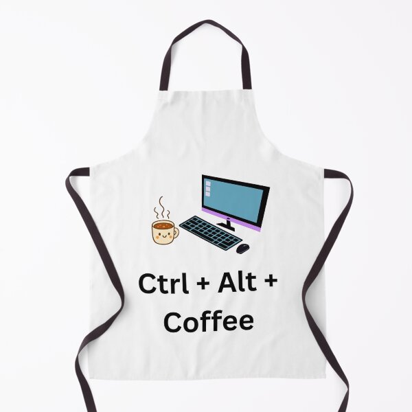 Item preview, Ctrl + Alt + Coffee - Coffee break designed and sold by DailyQuestPrint.