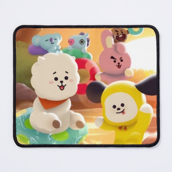 Item preview, Cute Animal Friends River Sunset - Kawaii Golden Hour Summer designed and sold by William Cano.