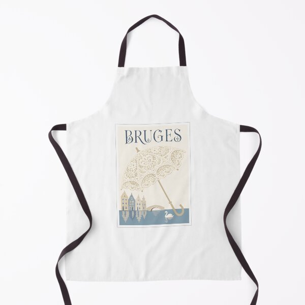 Item preview, Bruges Lace Parasol Travel Poster designed and sold by Beyond Destinations.