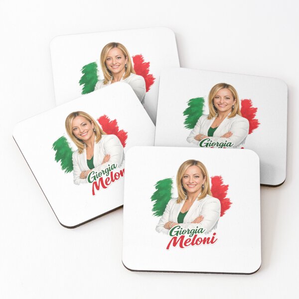 Item preview, Giorgia Meloni Italy Patriotic Portrait designed and sold by Fine Art California.