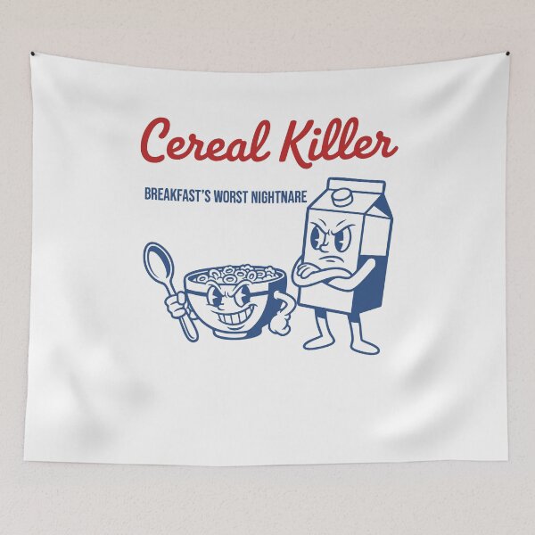 Item preview, Breakfast Cereal Killer Breakfasts Worst Nightmare designed and sold by LuminOrb.