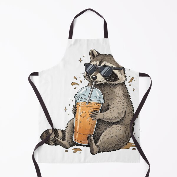 Item preview, Cool Raccoon Iced Coffee designed and sold by PDKDesigns.