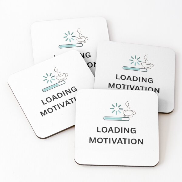 Artikelvorschau, Loading Motivation - funny office design entworfen und verkauft von DailyQuestPrint.