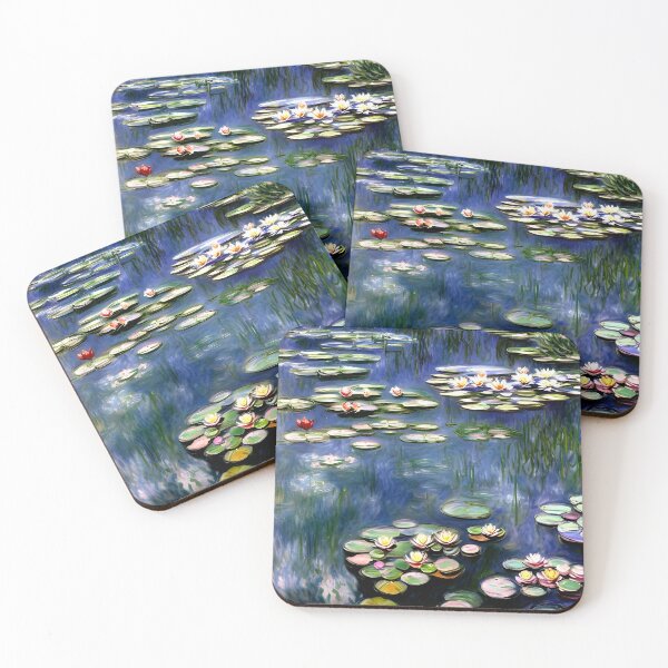 Item preview, Water Lilies: Impression of Reflections & Blossoming Surfaces (27)(1916) designed and sold by artdesignsnow.