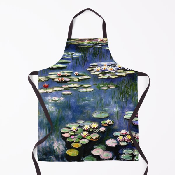 Item preview, Water Lilies: Impression of Reflections & Blossoming Surfaces (27)(1916) designed and sold by artdesignsnow.