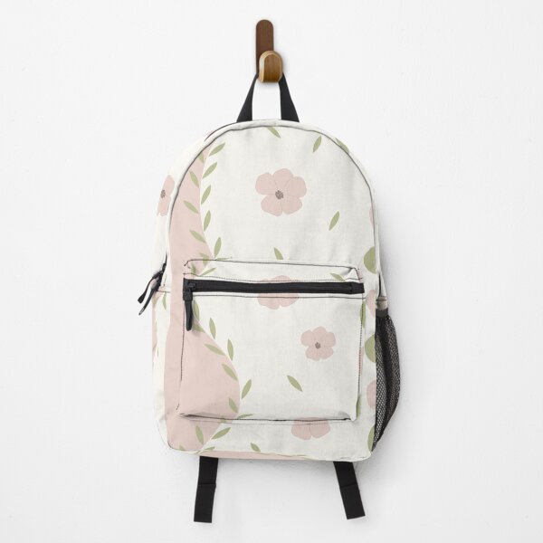 Item preview, A delicate floral pattern in soft pastel tones, featuring symmetrical flowers, leaves, designed and sold by TatinkaArtskill.