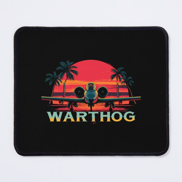Item preview, A-10 Warthog  Retro Jet Fighter Sunset Art designed and sold by breemall.