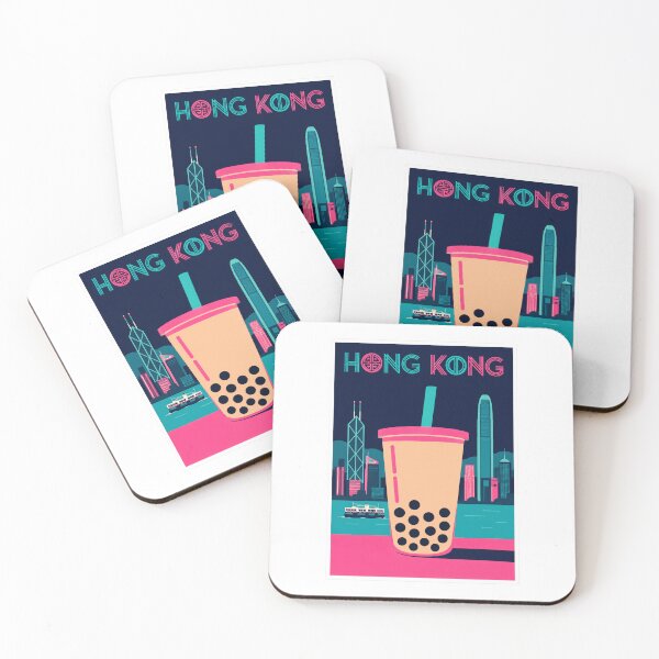 Item preview, Hong Kong Bubble Tea Skyline designed and sold by Beyond Destinations.