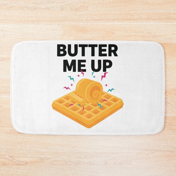 Item preview, Breakfast Funny Brunch Coffee Pancake Butter Me Up designed and sold by LuminOrb.