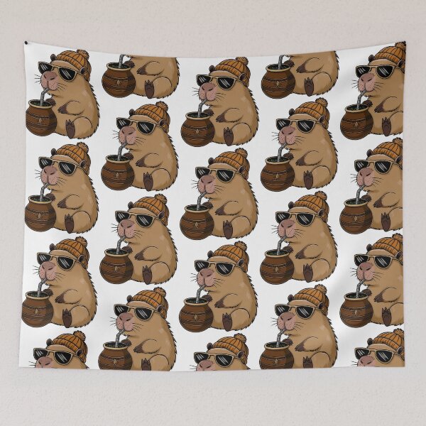 Item preview, Capibara fría con yerba mate. designed and sold by nrfbbagenes.