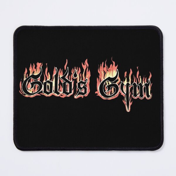 Item preview, Golds Gym Egypt Gothic Flame Logo designed and sold by Velvet-Mirage.