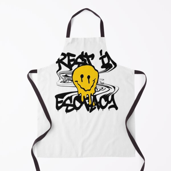 Item preview, Rest In Ecstasy – Melting Smiley Graphic Tee designed and sold by Never Satisifed AU.