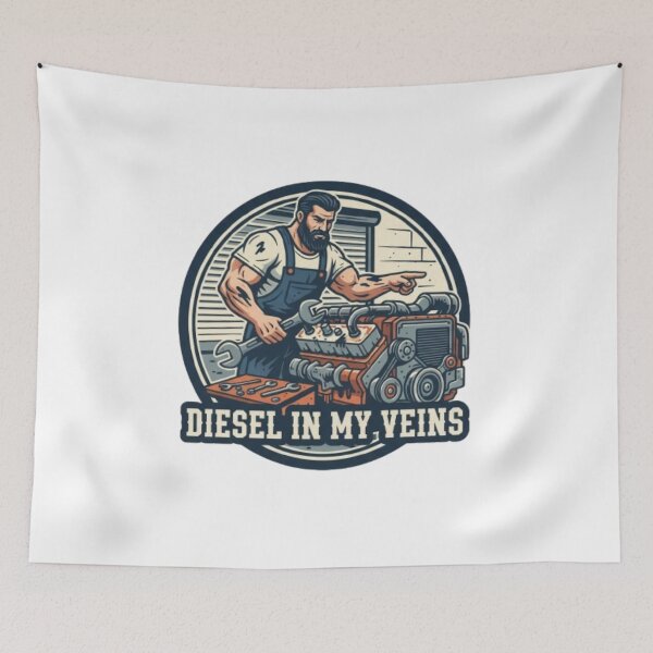 Item preview, Powered By Diesel designed and sold by PixelStyle Studio.