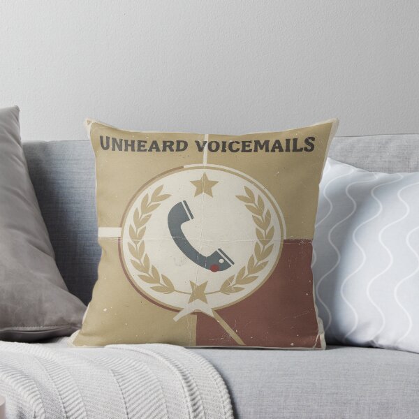 Item preview, Bureau of Unheard Voicemails Retro Poster designed and sold by PictorialWhimsy.