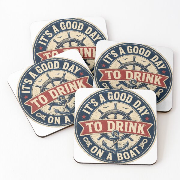 Item preview, It's A Good Day To Drink On A Boat Funny Boating Gift Summer Lake Day designed and sold by SHREE ART STUDIO.