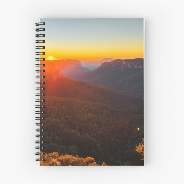 Item preview, Golden Sunrise at Govetts Leap, Blue Mountains designed and sold by kelliejane.