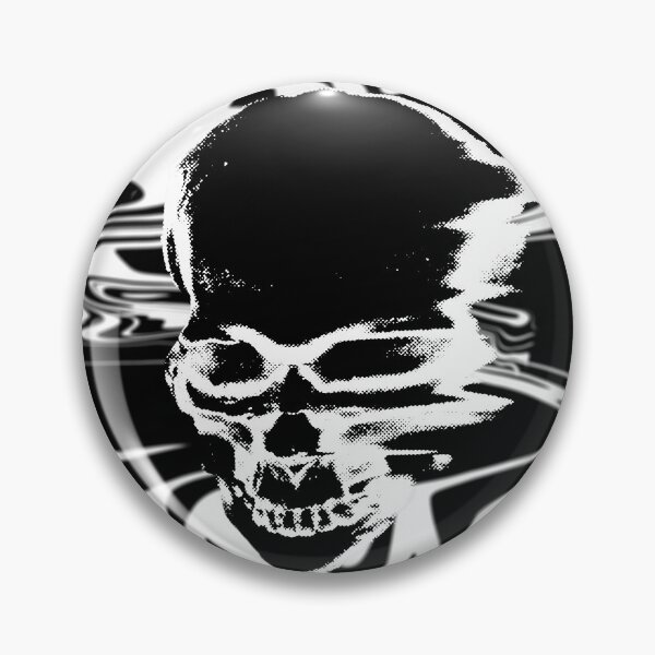 Item preview, Rest In Ecstasy – Distorted Skull Graffiti Streetwear Design designed and sold by Never Satisifed AU.