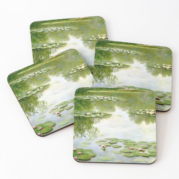 Item preview, Water Lilies: Impression of Reflections & Blossoming Surfaces (28) designed and sold by artdesignsnow.