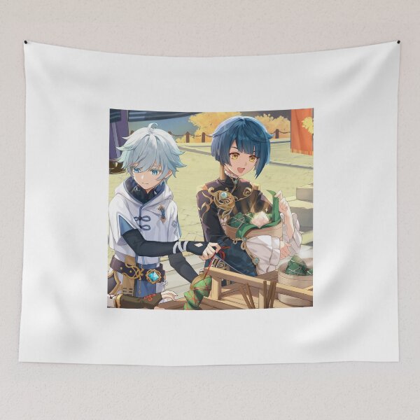Item preview, Chongyun and Xingqiu designed and sold by Lauwuuh.