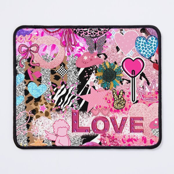 Item preview, cool girly vibes cheetah pink purple love collage  designed and sold by pasteldreams26.