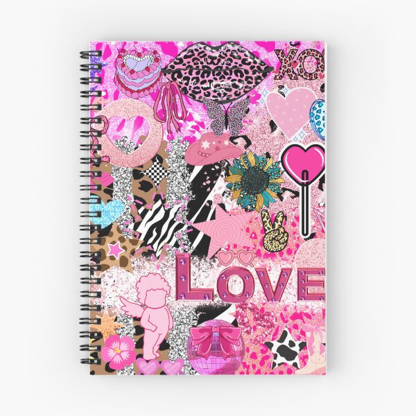 Item preview, cool girly vibes cheetah pink purple love collage  designed and sold by pasteldreams26.