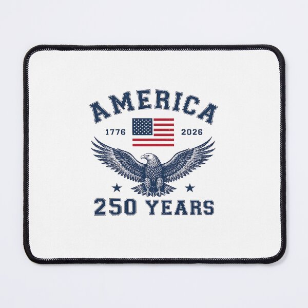 Item preview, America 250 Years Patriotic Eagle 1776–2026 designed and sold by LeneWUArt.