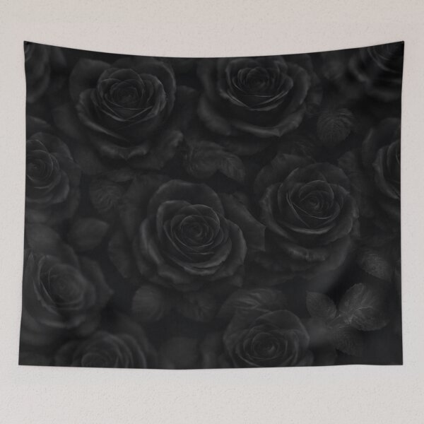 Item preview, Elegant Black Rose Pattern designed and sold by Owcomm.