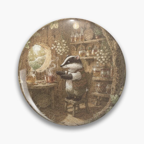 Item preview, Badger Folk Brewing Elderflower Cordial designed and sold by PictorialWhimsy.