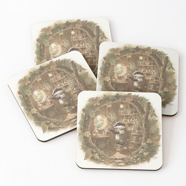 Item preview, Badger Folk Brewing Elderflower Cordial designed and sold by PictorialWhimsy.
