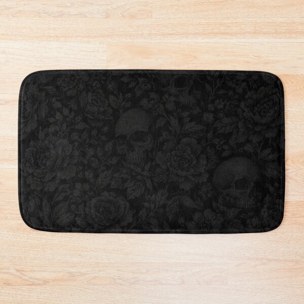 Item preview, Dark Floral Skull Pattern designed and sold by Owcomm.