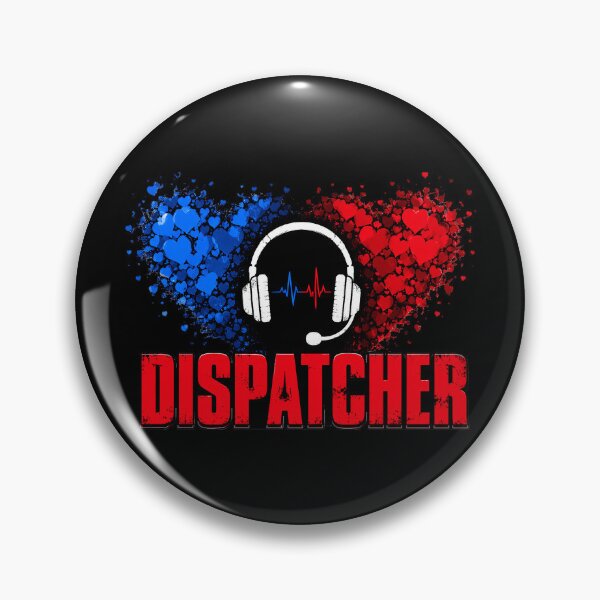 Item preview, Red White Blue Patriotic 911 Dispatcher Heart 4th of July designed and sold by OlakunleOloroz.