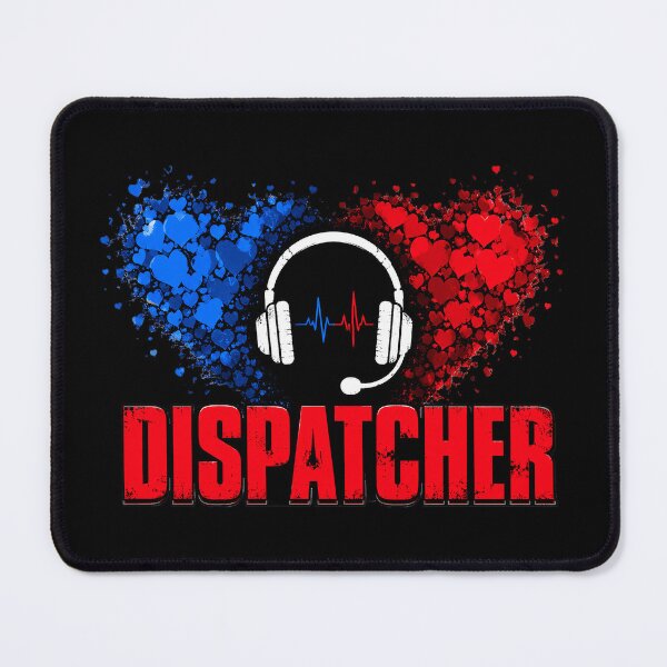Item preview, Red White Blue Patriotic 911 Dispatcher Heart 4th of July designed and sold by OlakunleOloroz.
