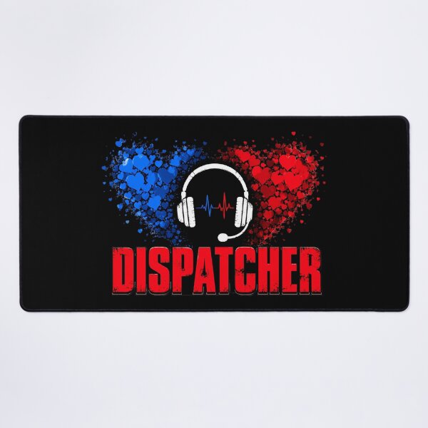 Item preview, Red White Blue Patriotic 911 Dispatcher Heart 4th of July designed and sold by OlakunleOloroz.