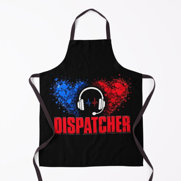 Item preview, Red White Blue Patriotic 911 Dispatcher Heart 4th of July designed and sold by OlakunleOloroz.