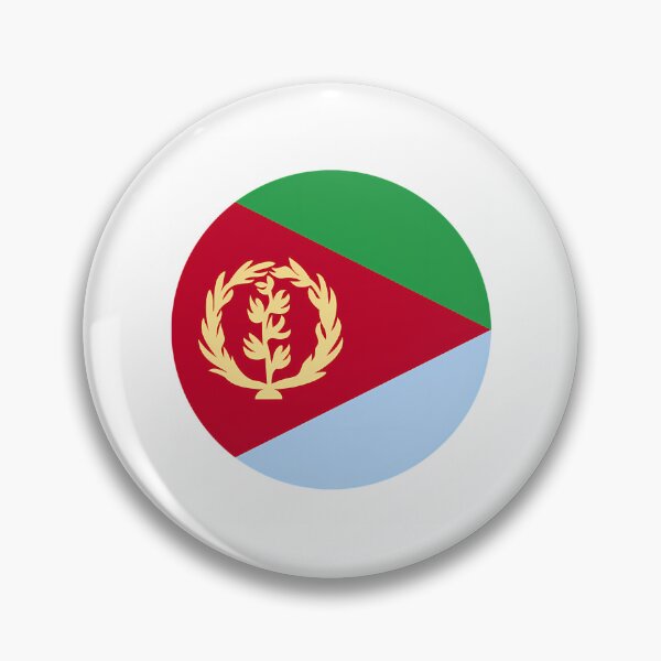 Artikelvorschau, Eritrea Circle Flag Er entworfen und verkauft von thationchris.