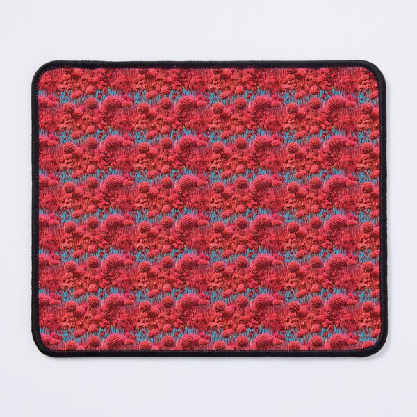Item preview, Fantasy Coral Garden – Red Mandala Pattern designed and sold by helgekerler.