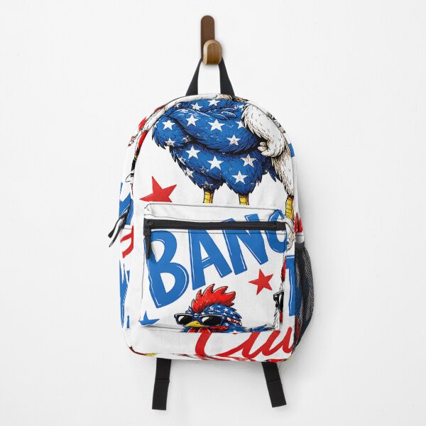 Item preview, Bang Bang Mother Cluckers Patriotic Chickens designed and sold by LeneWUArt.