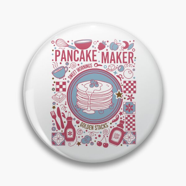 Item preview, Breakfast Pancake Maker Mornings Golden Stacks designed and sold by LuminOrb.