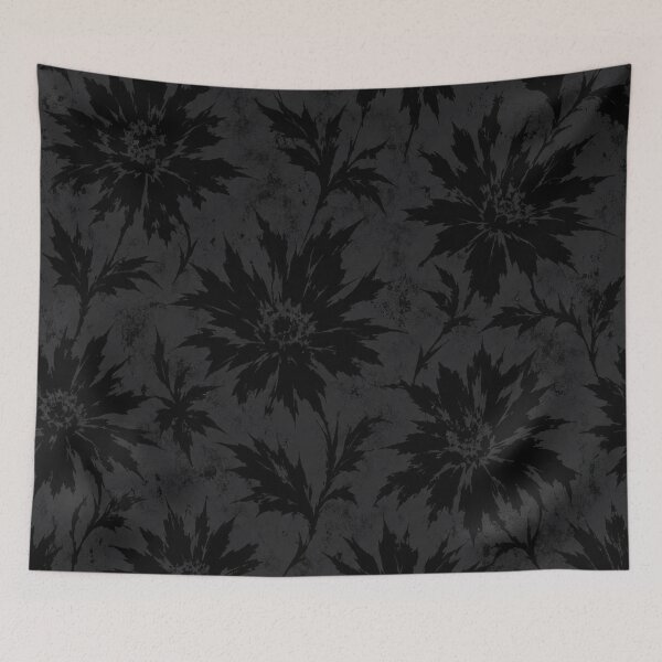 Item preview, Dark Floral Bloom Pattern designed and sold by Owcomm.